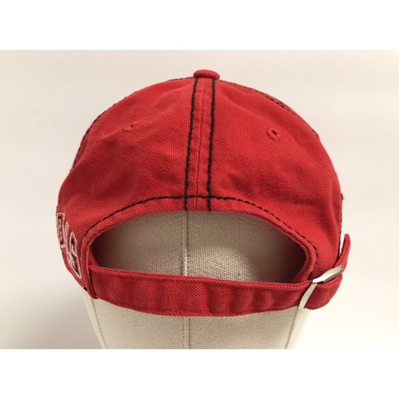 Chicago Bulls Adidas Red Adjustable Hat - Picture 3 of 7